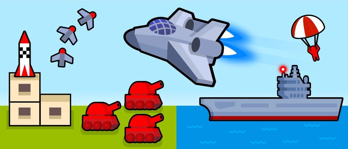 Bomber Plane: 2D Air Strike