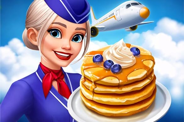 Food Truck Chef Cooking