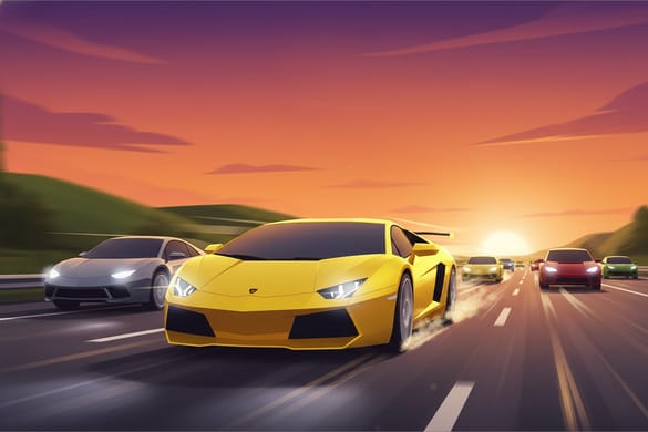 MR RACER - Car Racing