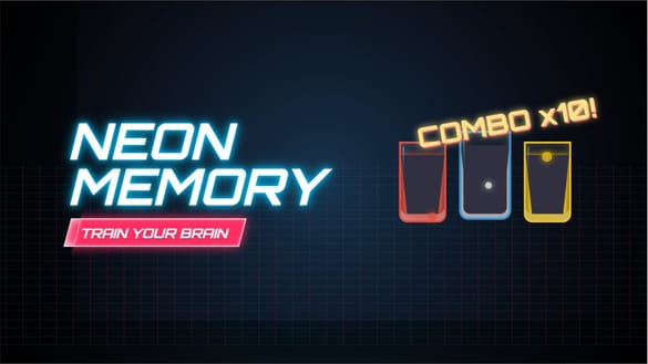 Neon Memory: Train Your Brain