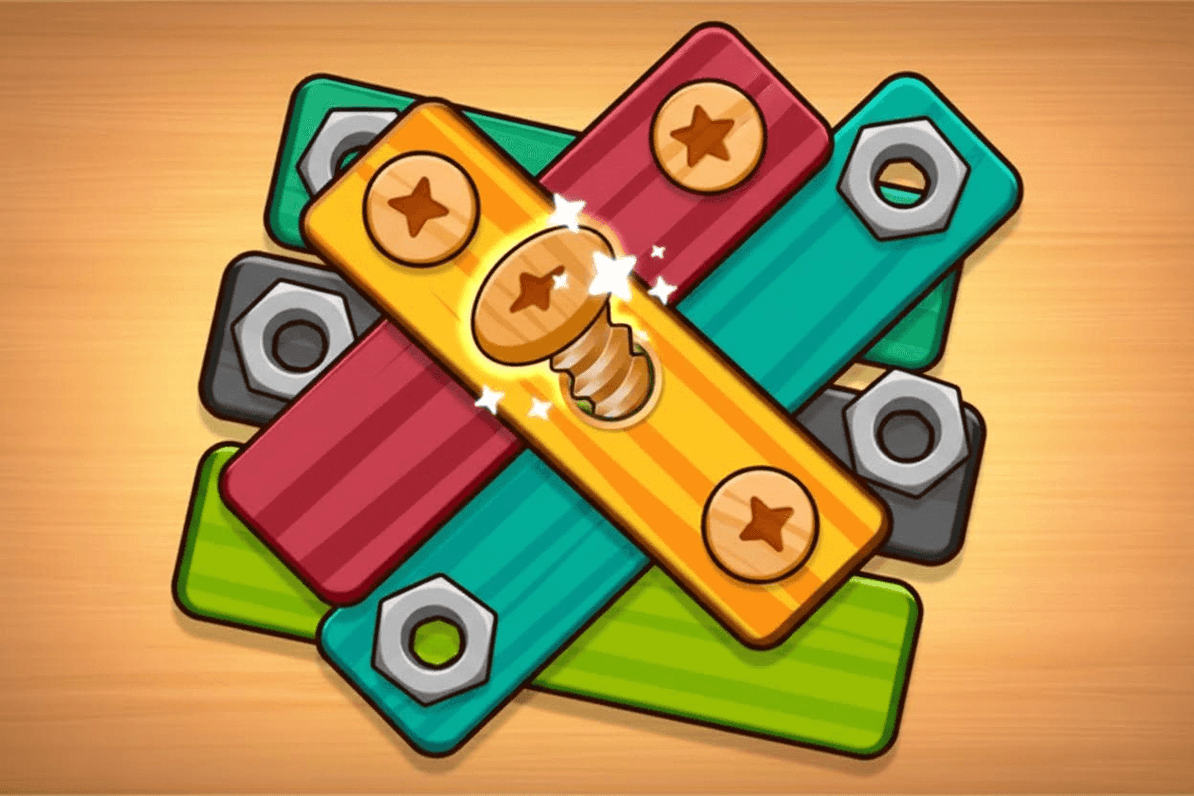 Nuts and Bolts: Screwing Puzzle