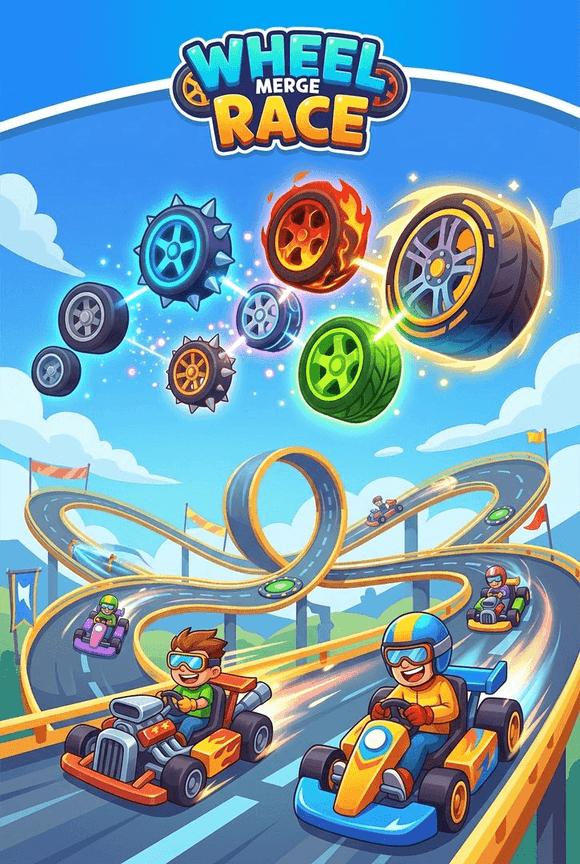 Wheel Merge Race
