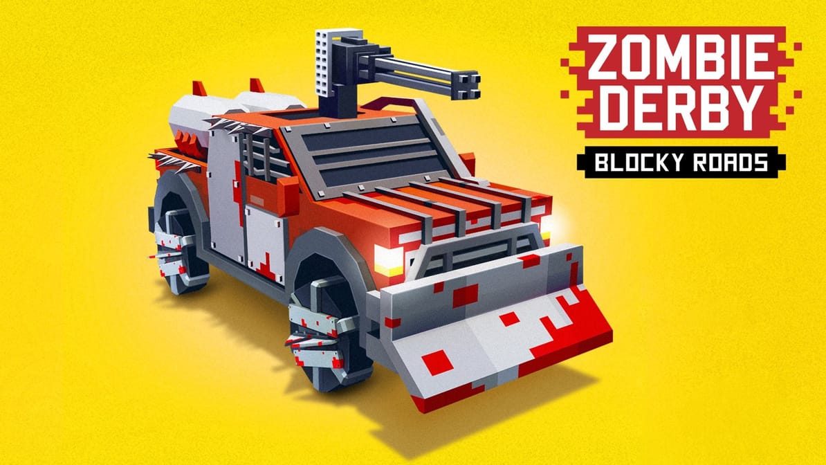 Zombie Derby: Blocky Roads